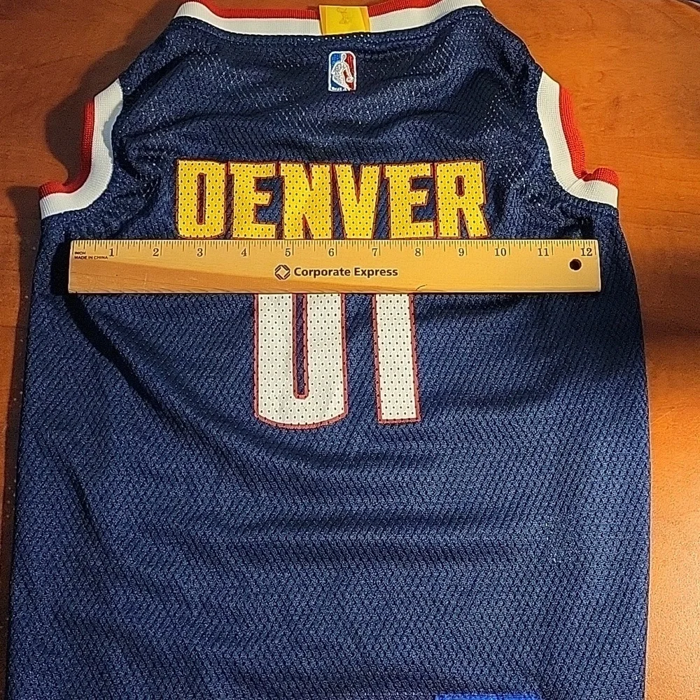 Denver 01 Blue Mesh Jersey For Dog